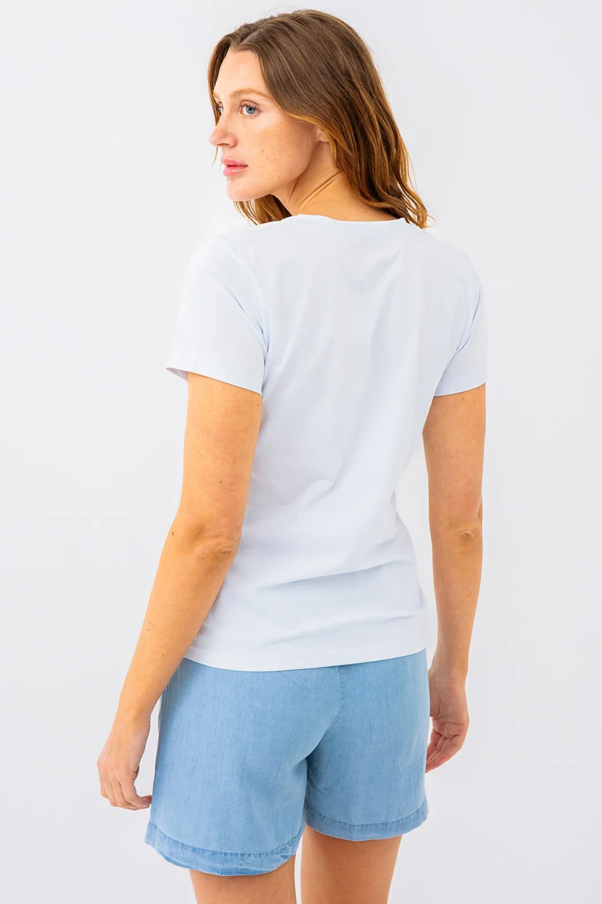 Le t-shirt basique col V - Image 6
