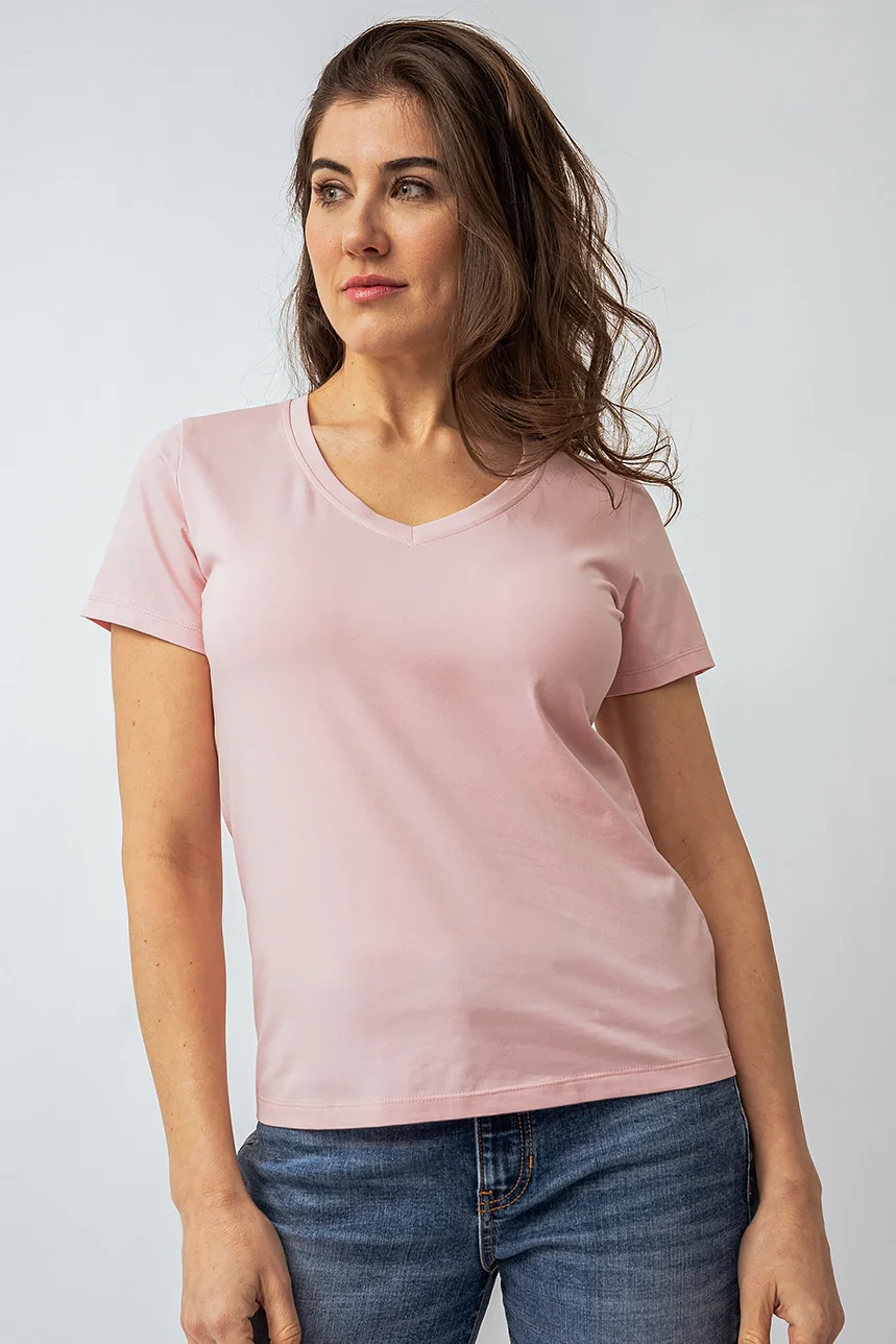 Le t-shirt basique col V - Image 9