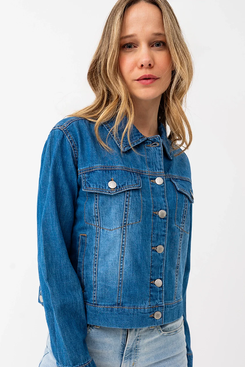 La veste en denim classique - Image 3