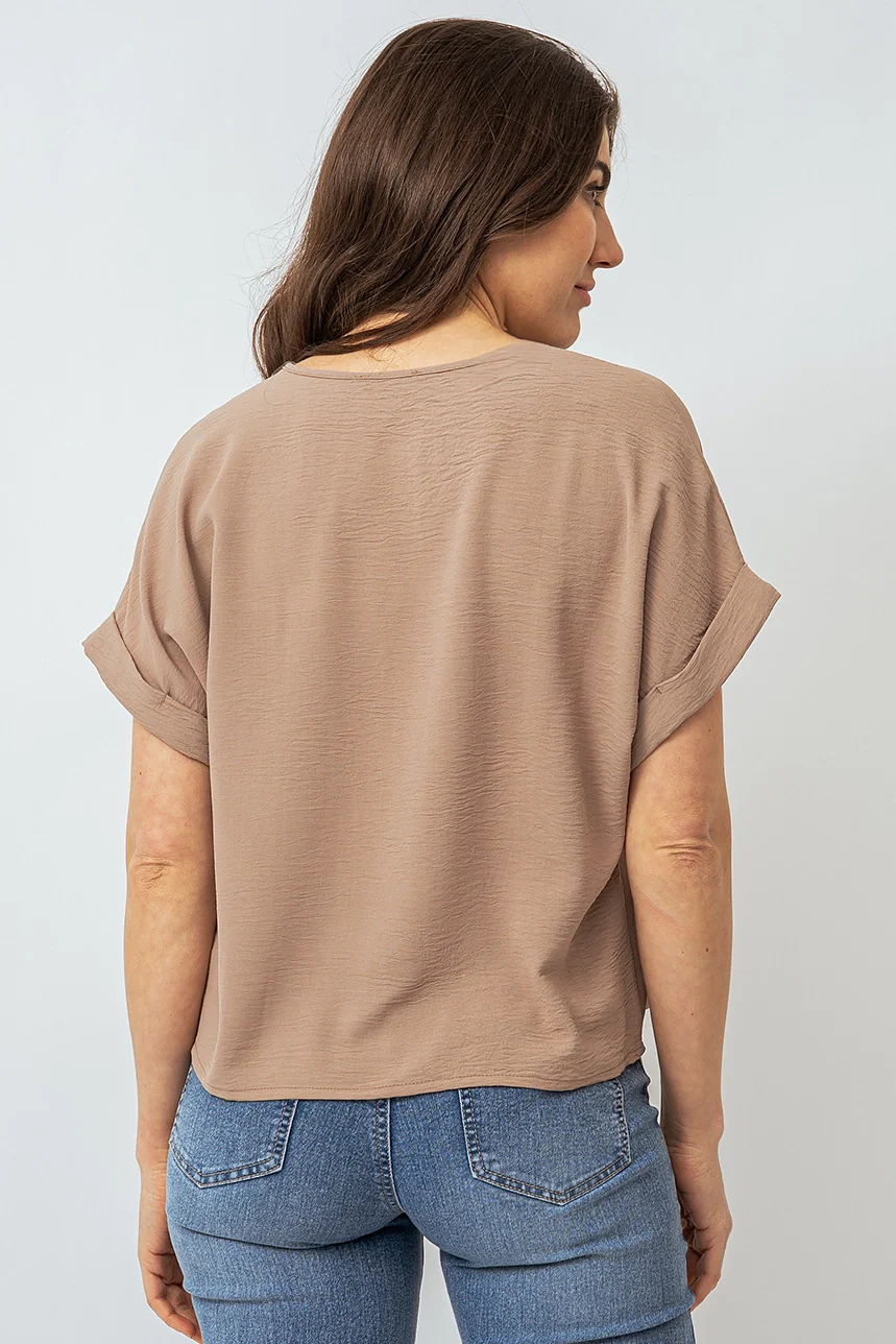La blouse ample unie - Image 3