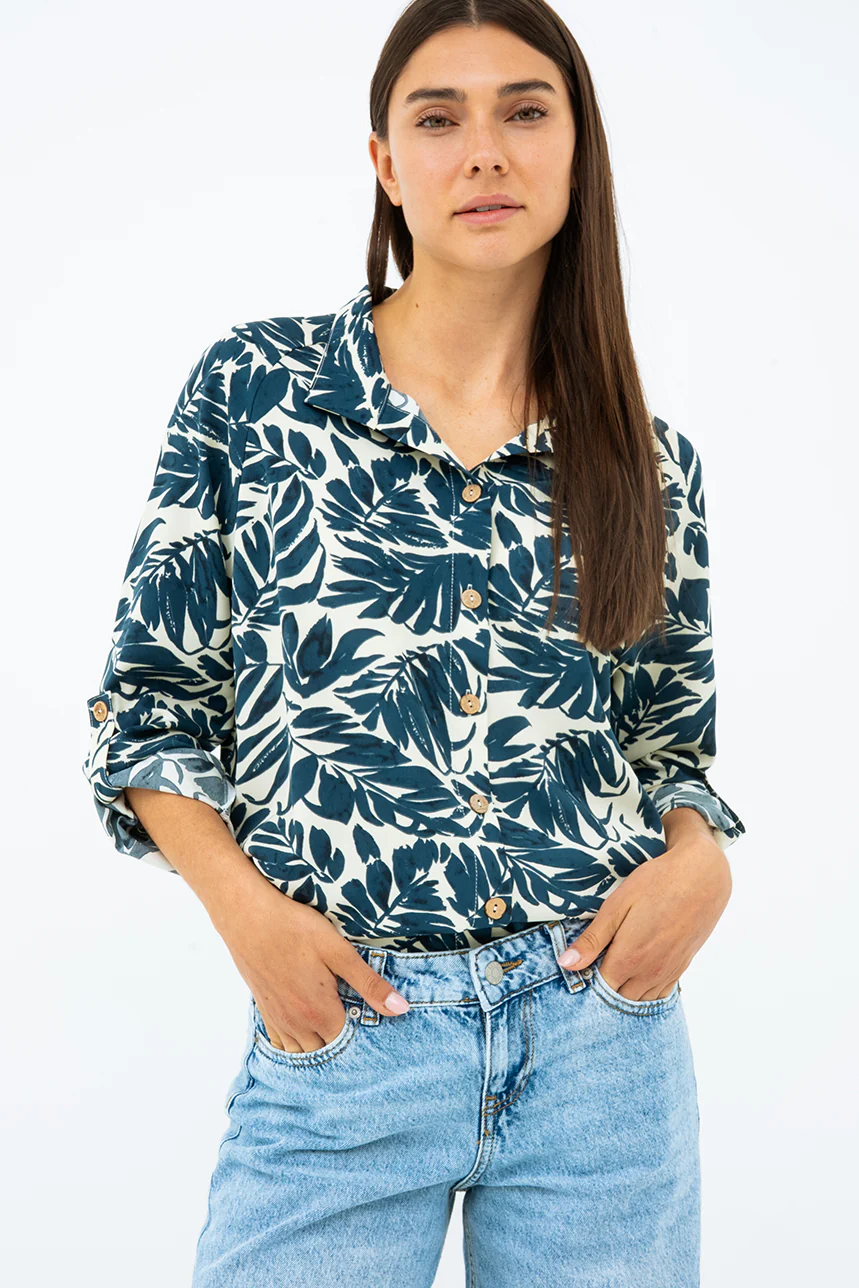 La blouse imprimée à manche raglan - Image 5