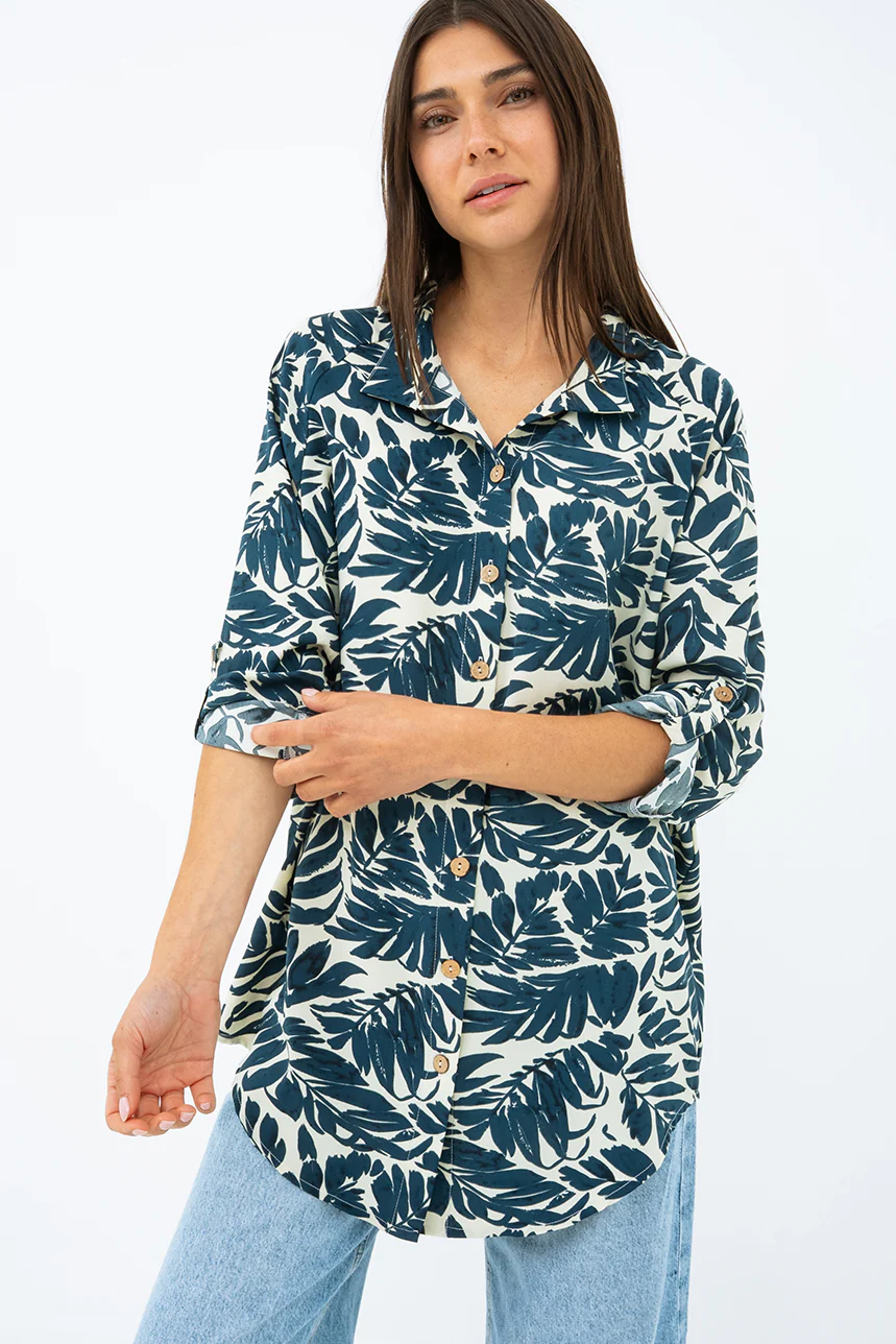 La blouse imprimée à manche raglan - Image 6