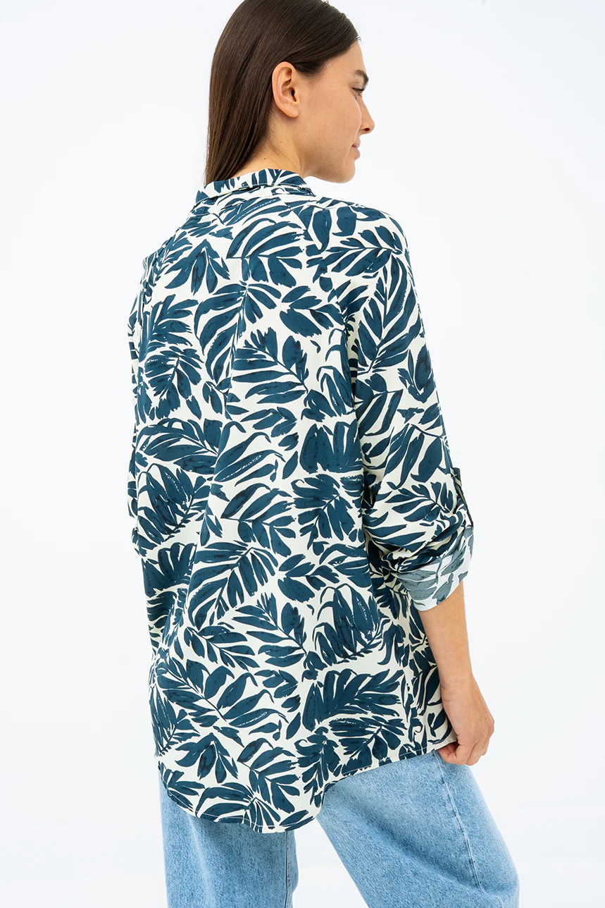 La blouse imprimée à manche raglan - Image 9