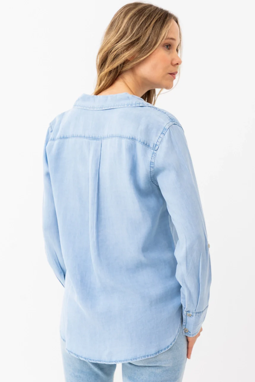 Le chemisier léger en Tencel - Image 3