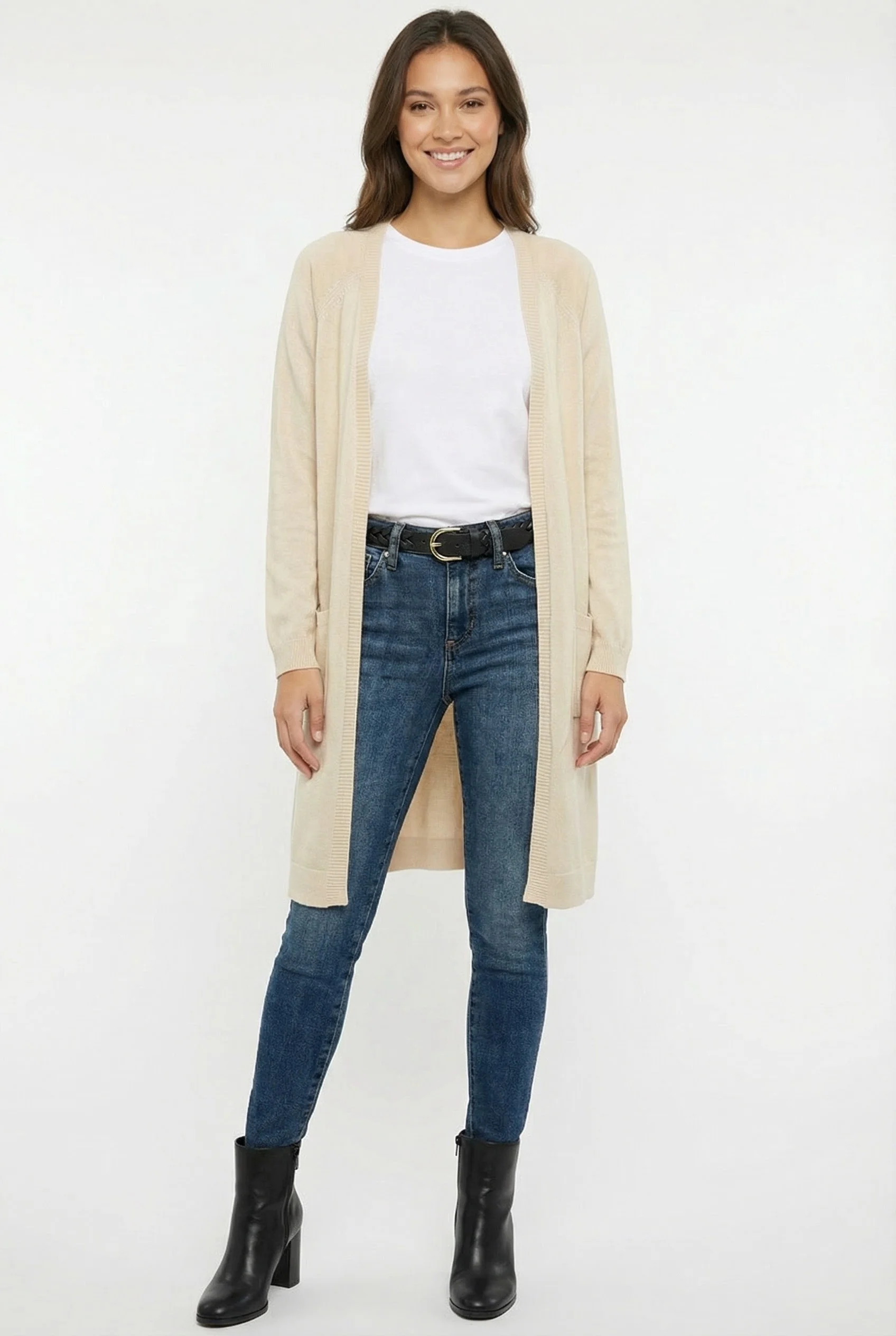 Le cardigan long en tricot léger - Image 5