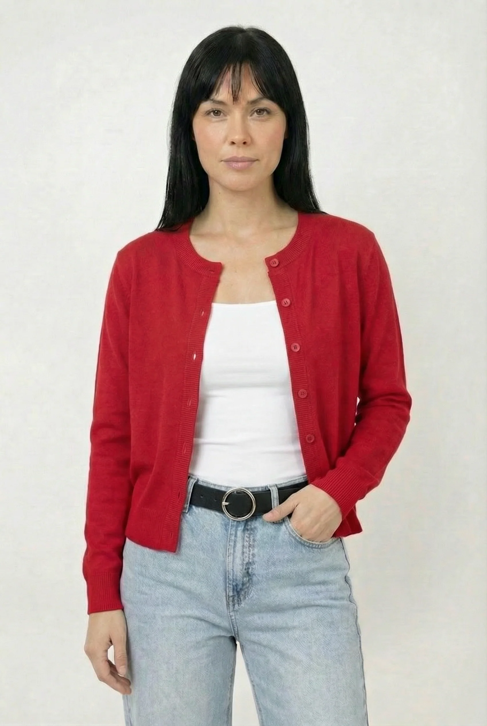 Cardigan en tricot doux - Image 5