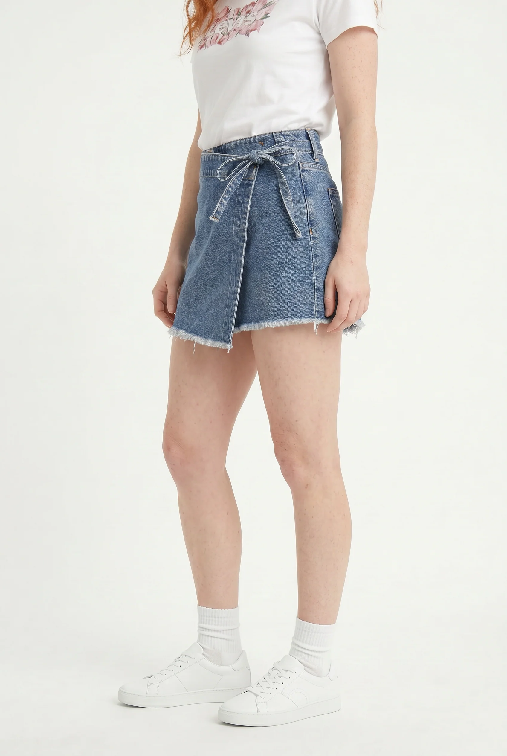 Jupe-short en denim | Modèle Nova - Image 3
