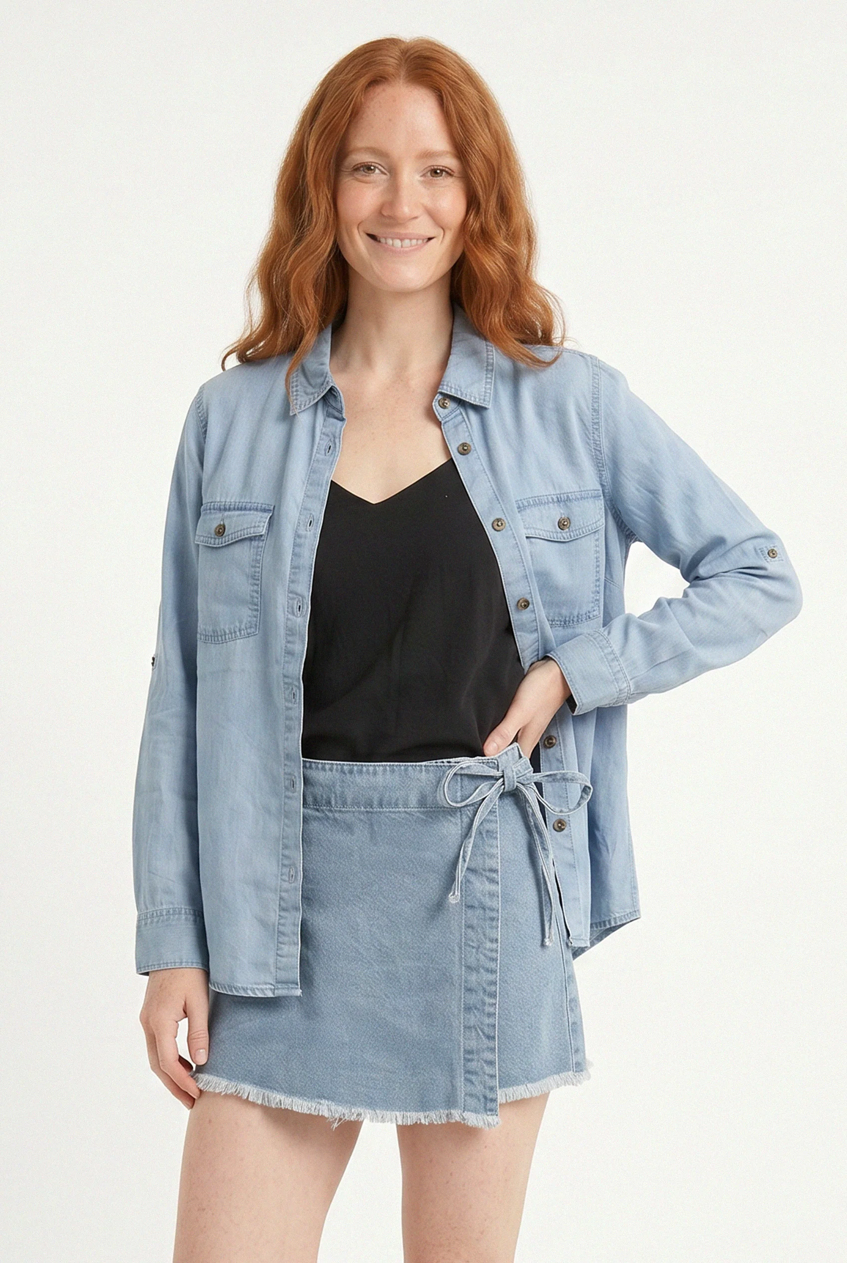 Jupe-short en denim | Modèle Nova - Image 5