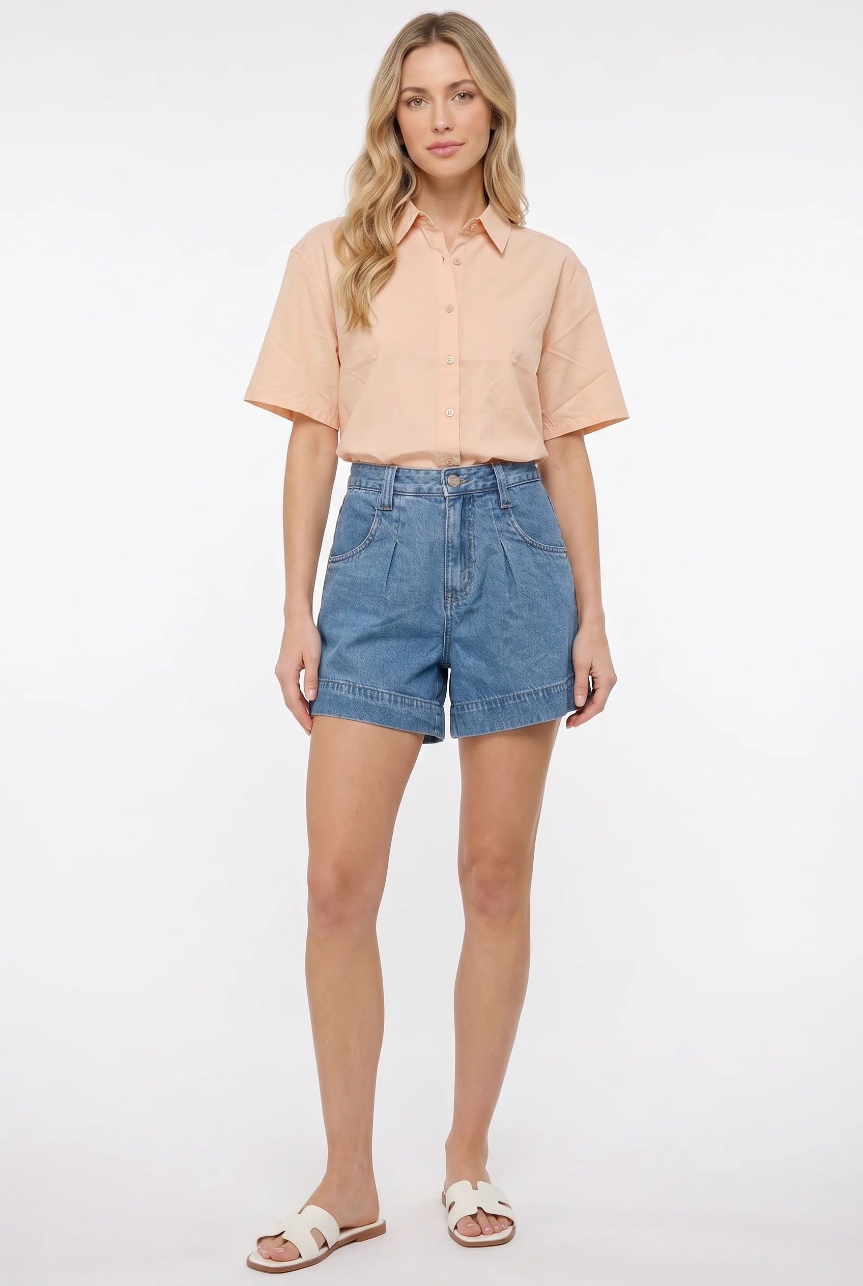Le short à plis taille haute - Image 2