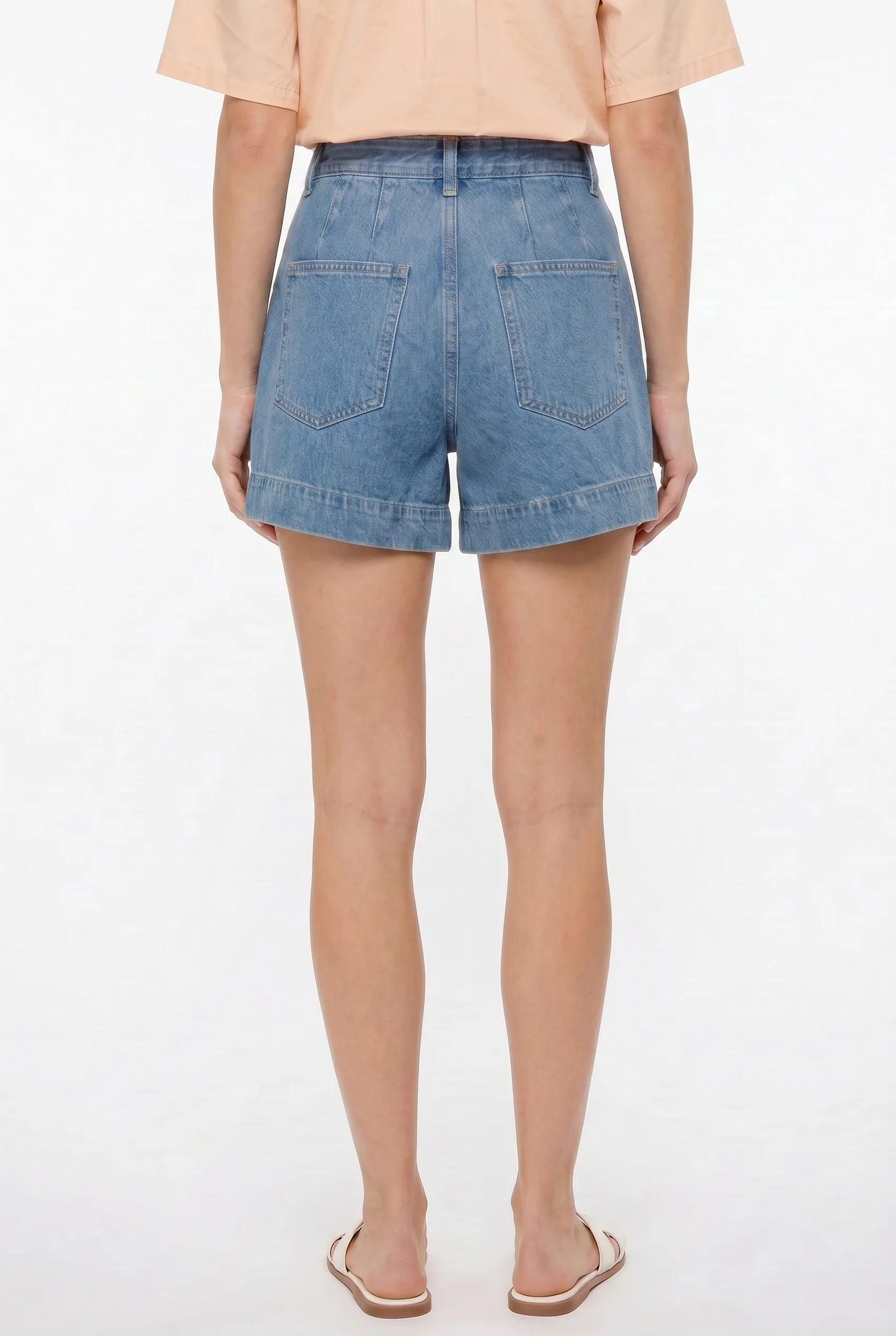 Le short à plis taille haute - Image 4