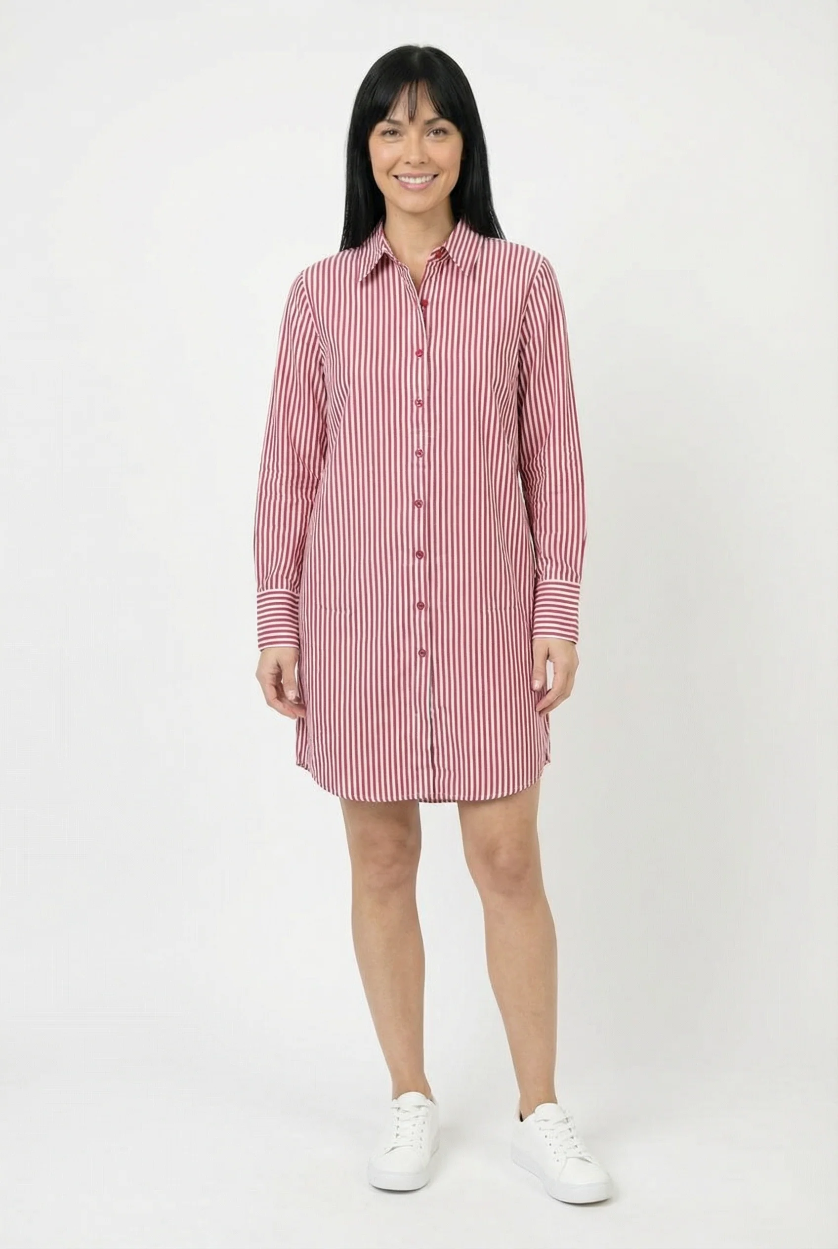 La robe chemise rayée - Image 3