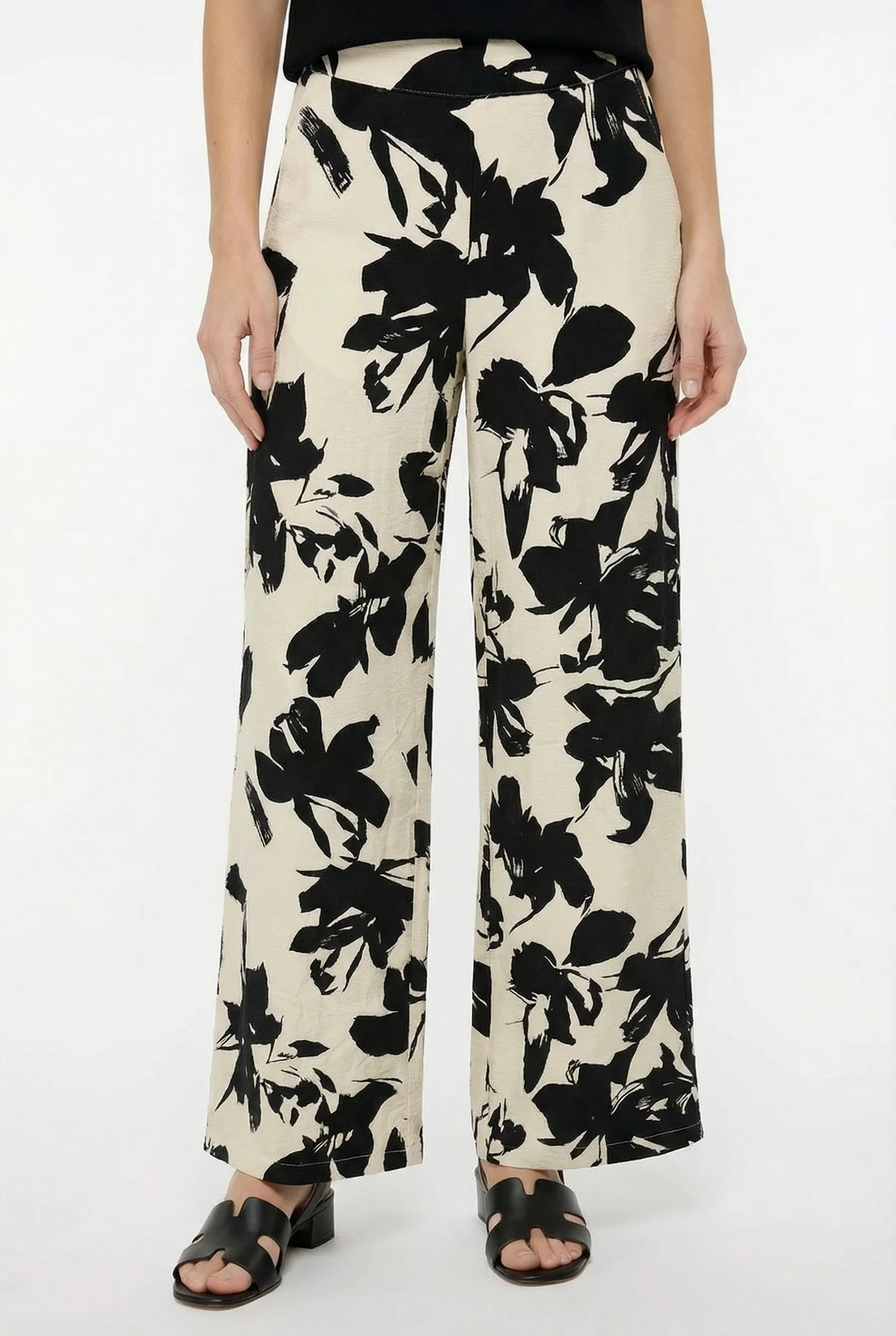 Le pantalon fluide imprimé floral