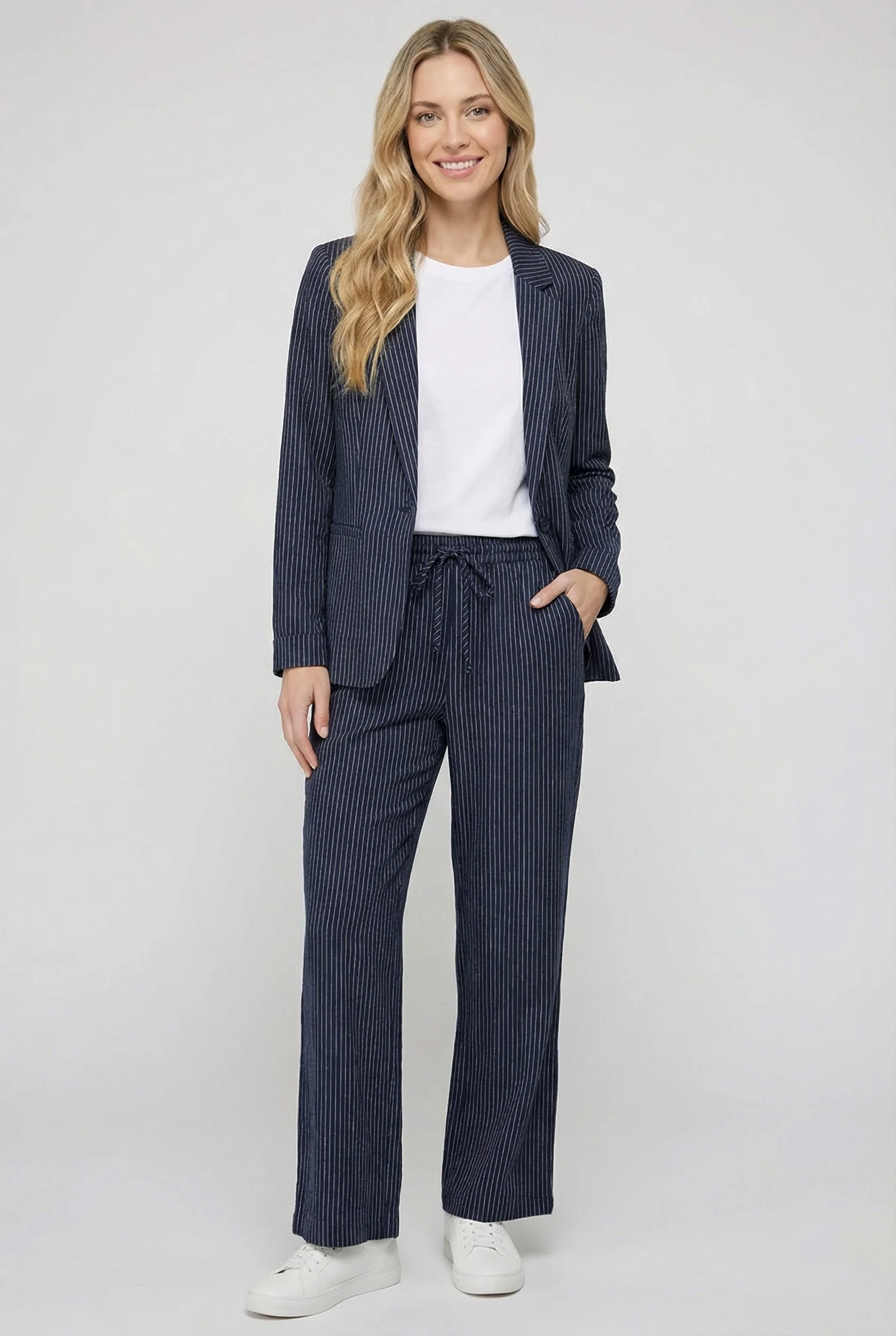 Le pantalon fluide effet lin - Image 4