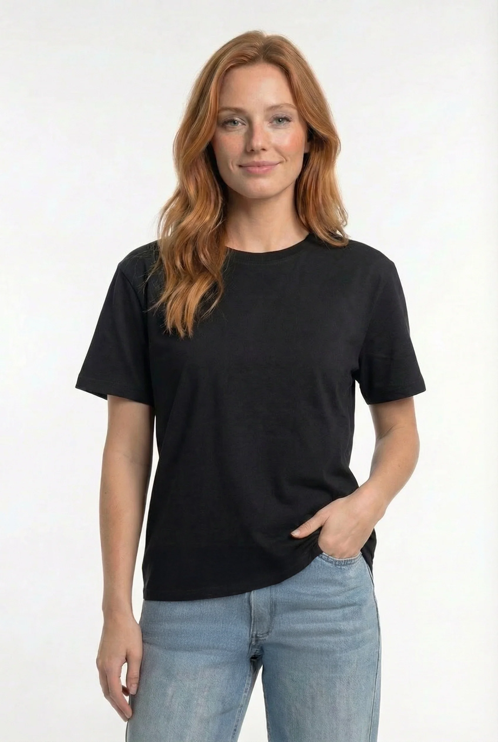 T-shirt boxy uni - Image 5