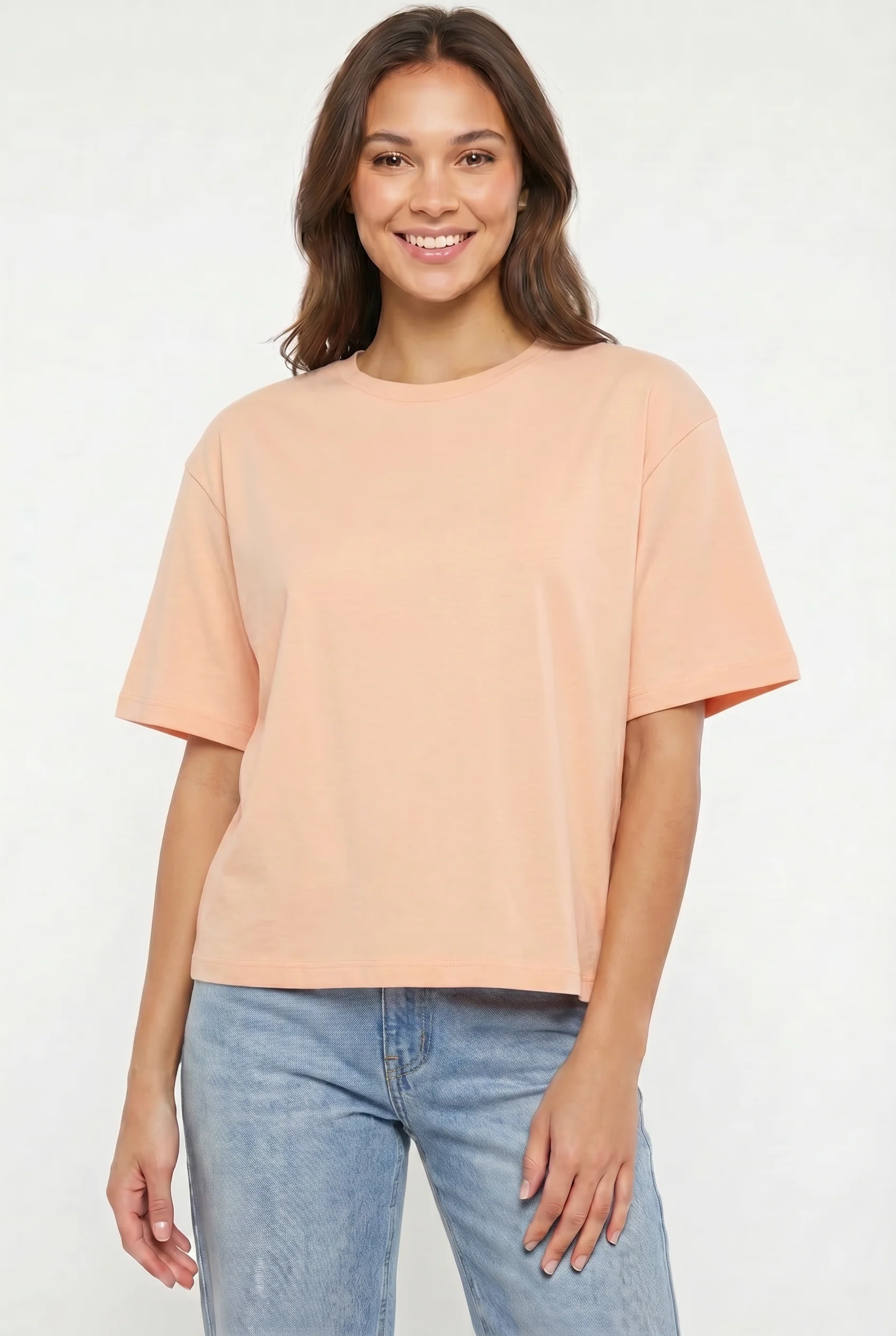 T-shirt boxy uni - Image 7