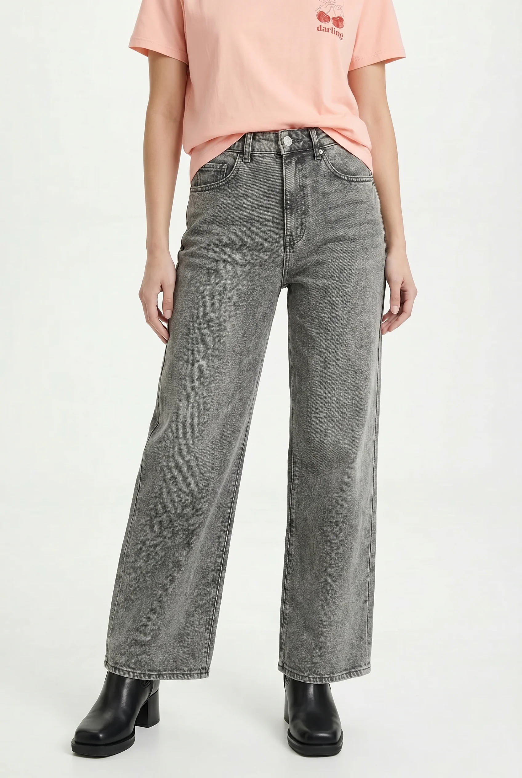 Le jeans jambe large | Modèle Lily - Image 3