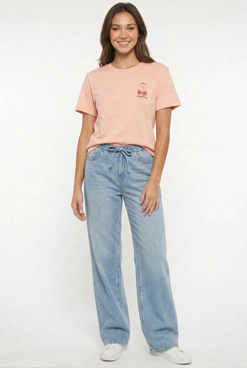 Le jeans ample en coton recyclé | Coupe décontractée