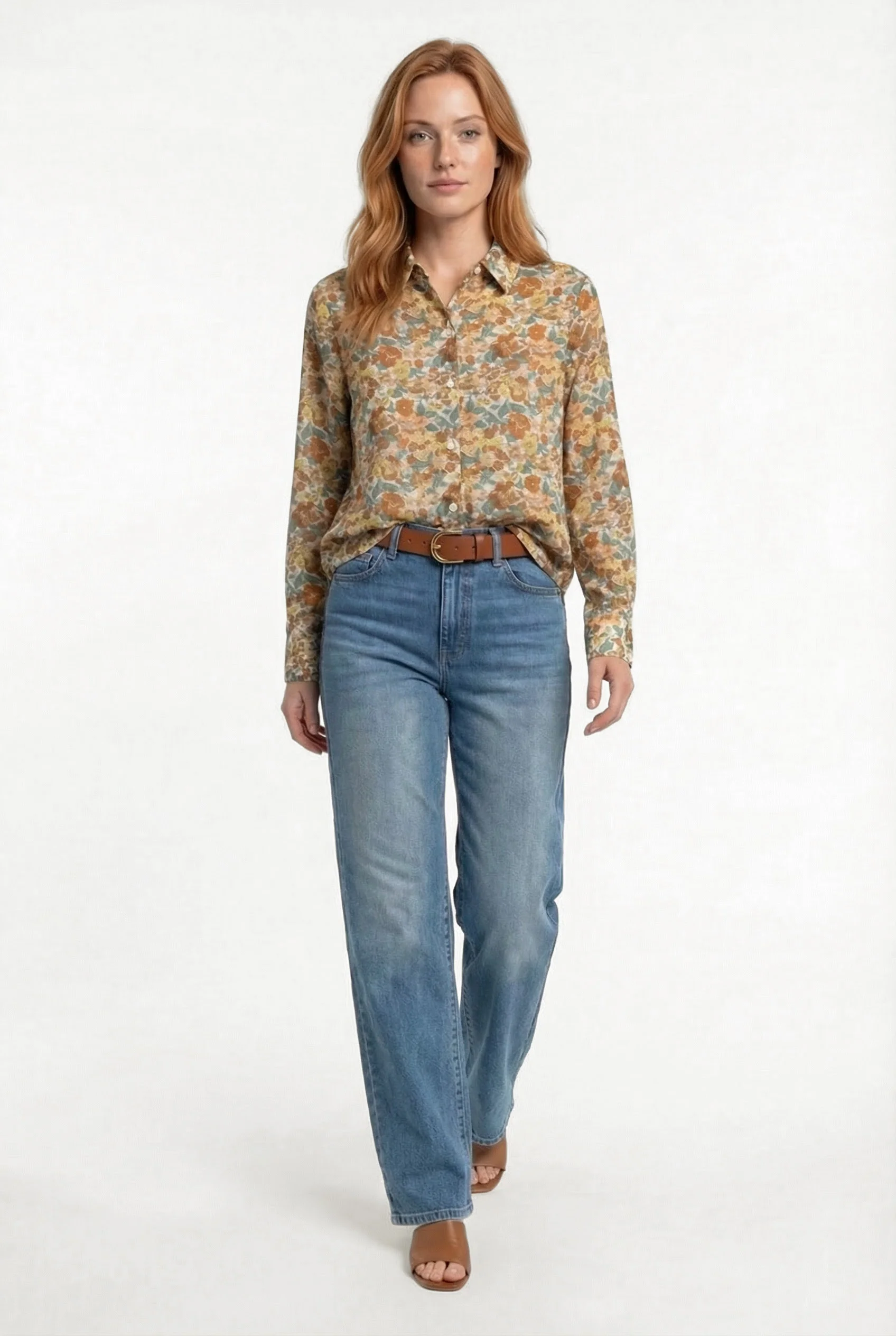 Chemise fleurie légère - Image 3