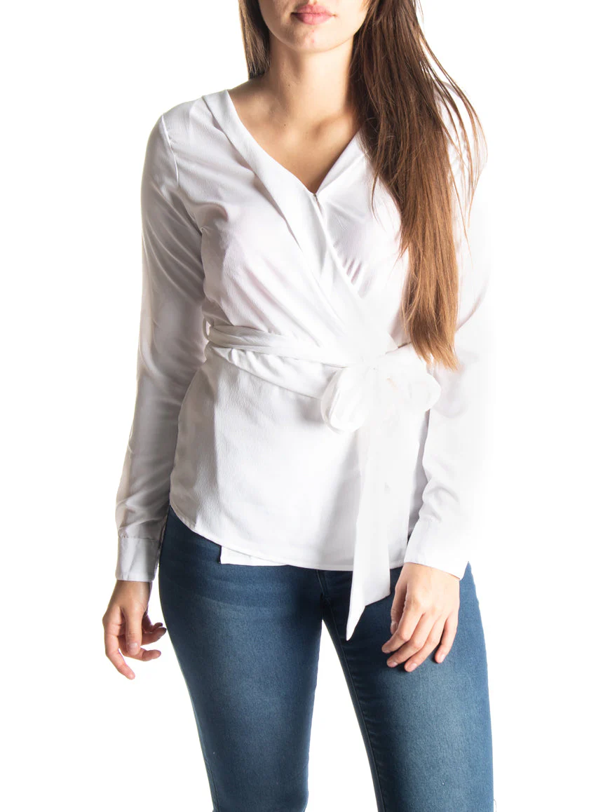 Blouse cache-coeur Pentagone - Image 3