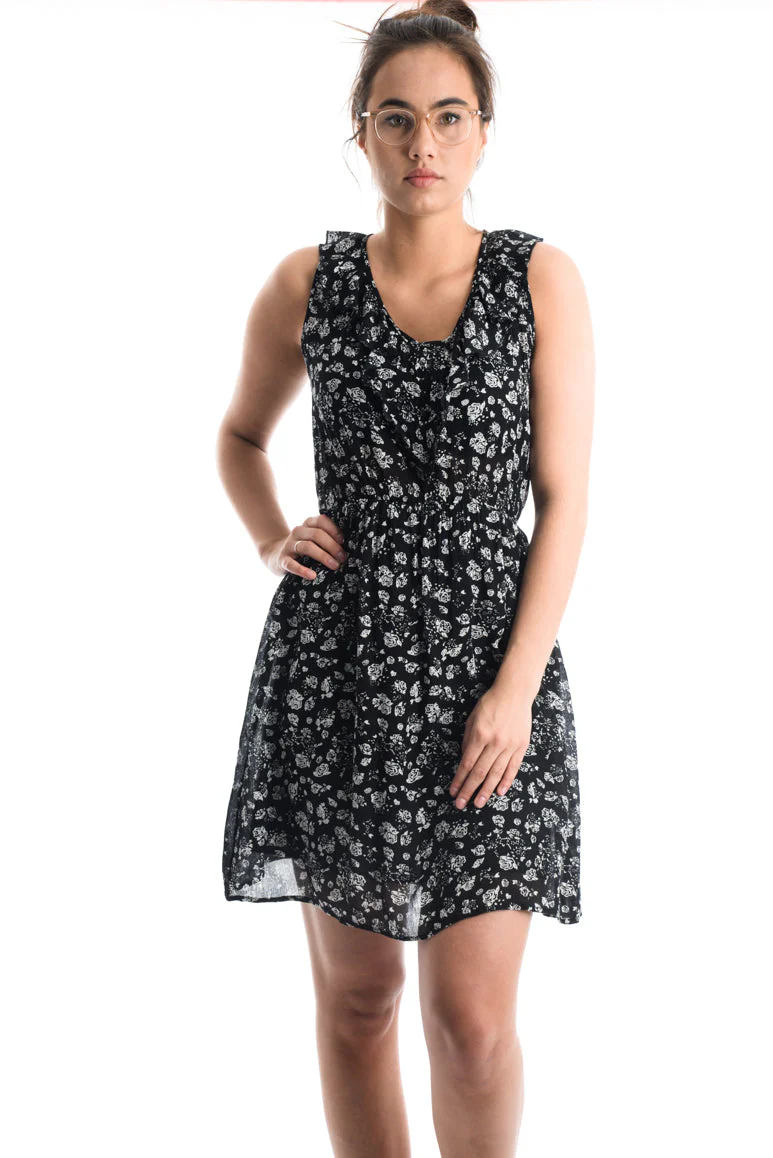 Robe à petites fleurs