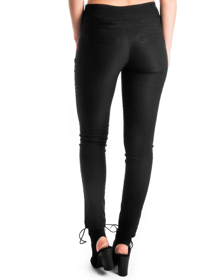 Pantalon skinny en bengaline - Image 5