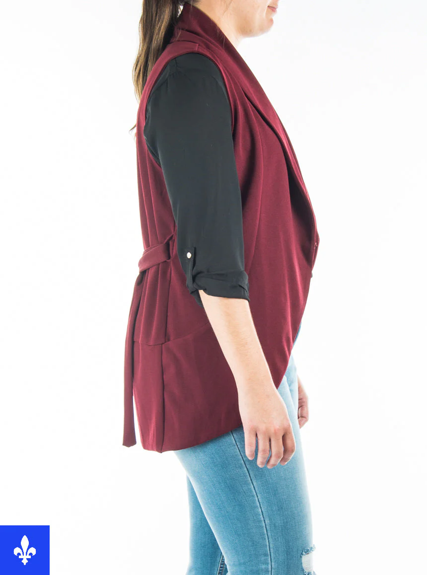 Veste à col châle | Fabriquée au Québec - Image 5