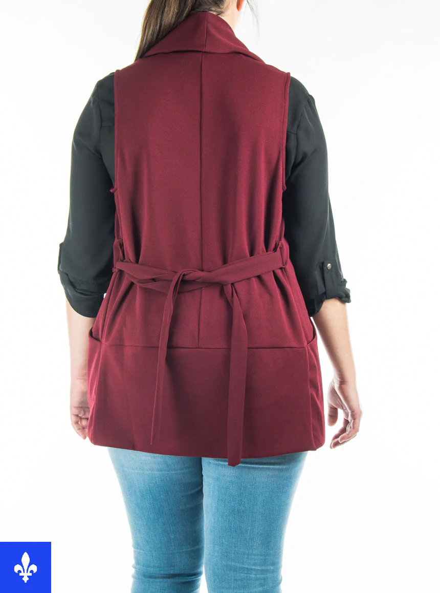 Veste à col châle | Fabriquée au Québec - Image 6