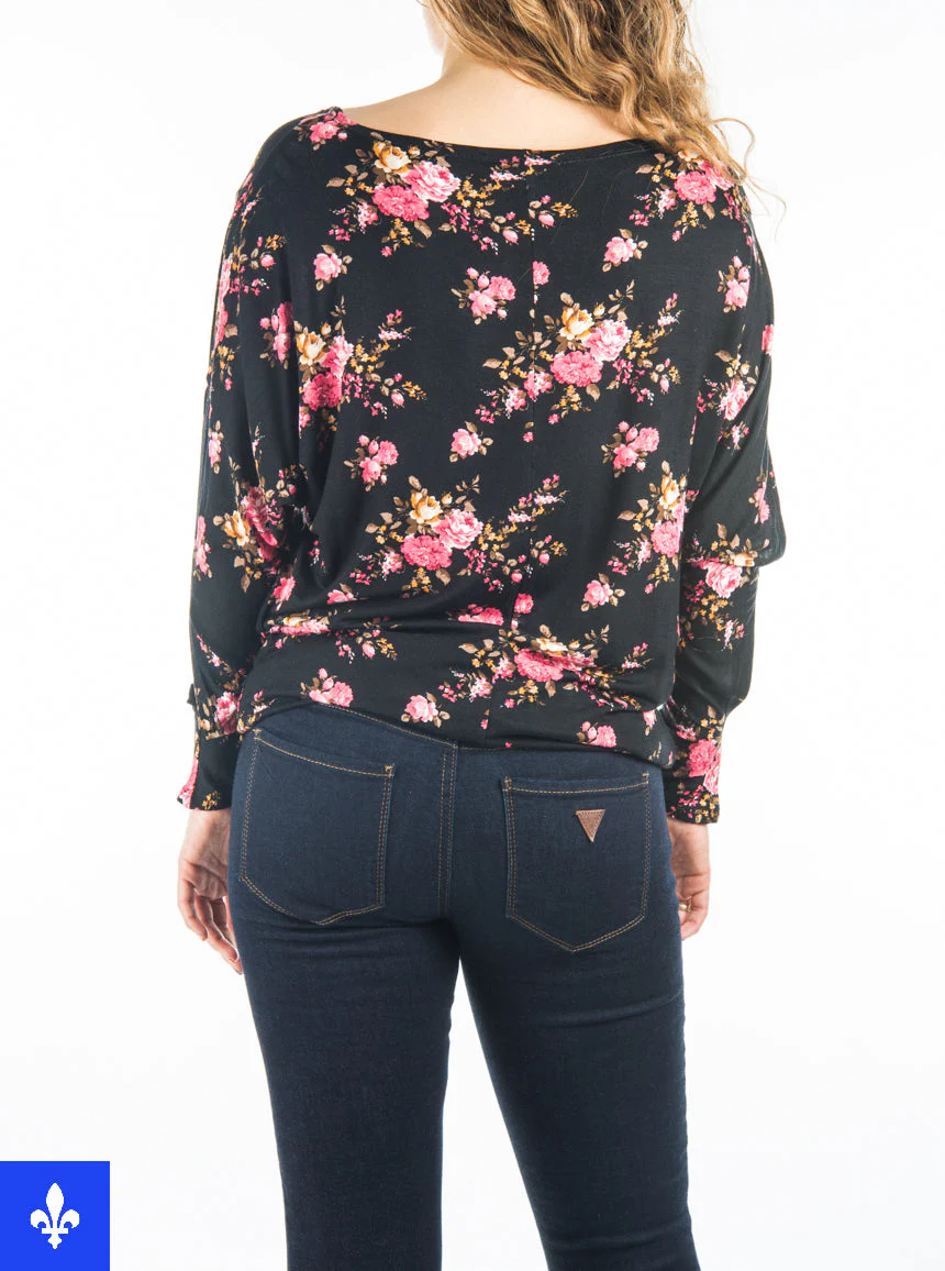 Chandail à imprimé floral | Fabriqué au Québec - Image 3