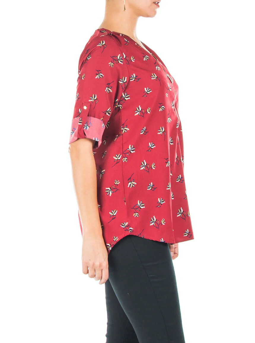 Blouse à imprimé floral - Image 2