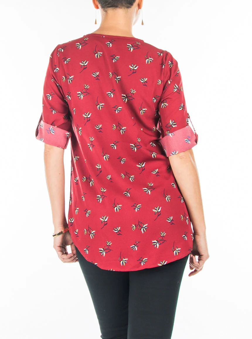 Blouse à imprimé floral - Image 3