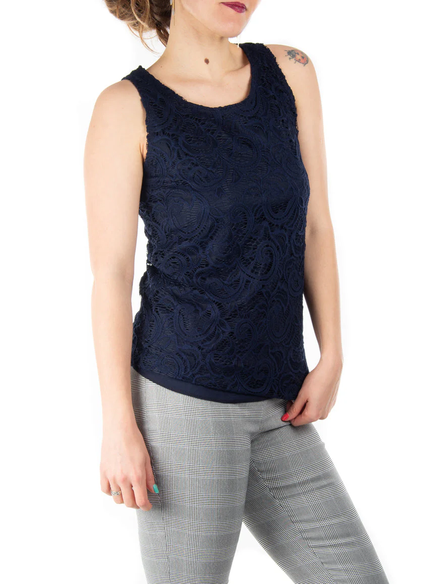 Camisole Pentagone en dentelle - Image 2