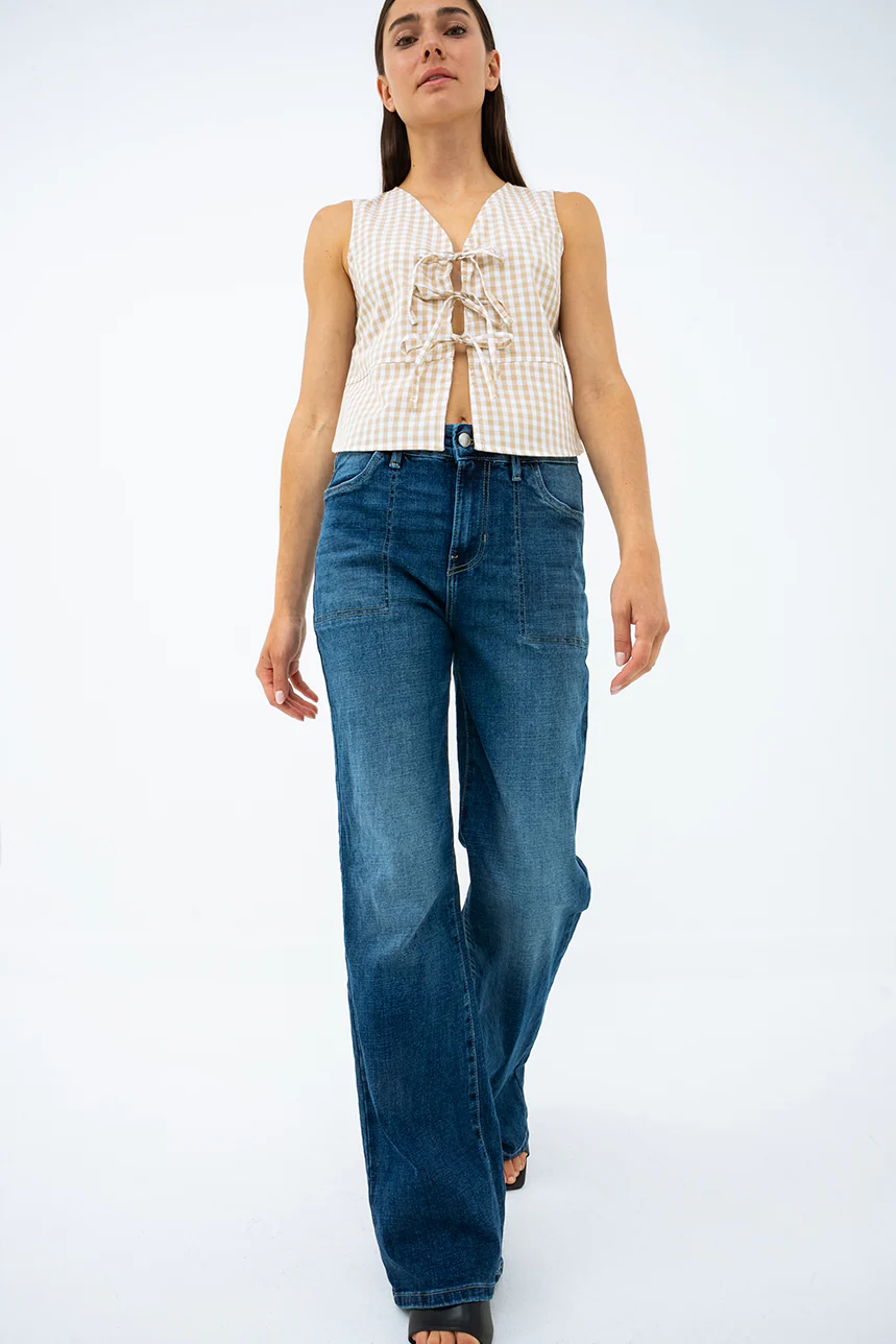 Le jeans jambe large par Suko - Image 5