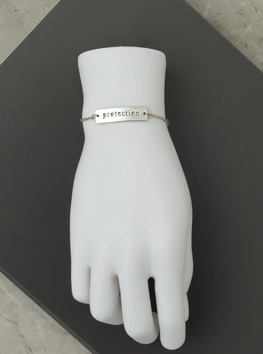 Bracelet "Protection". Or ou argent.