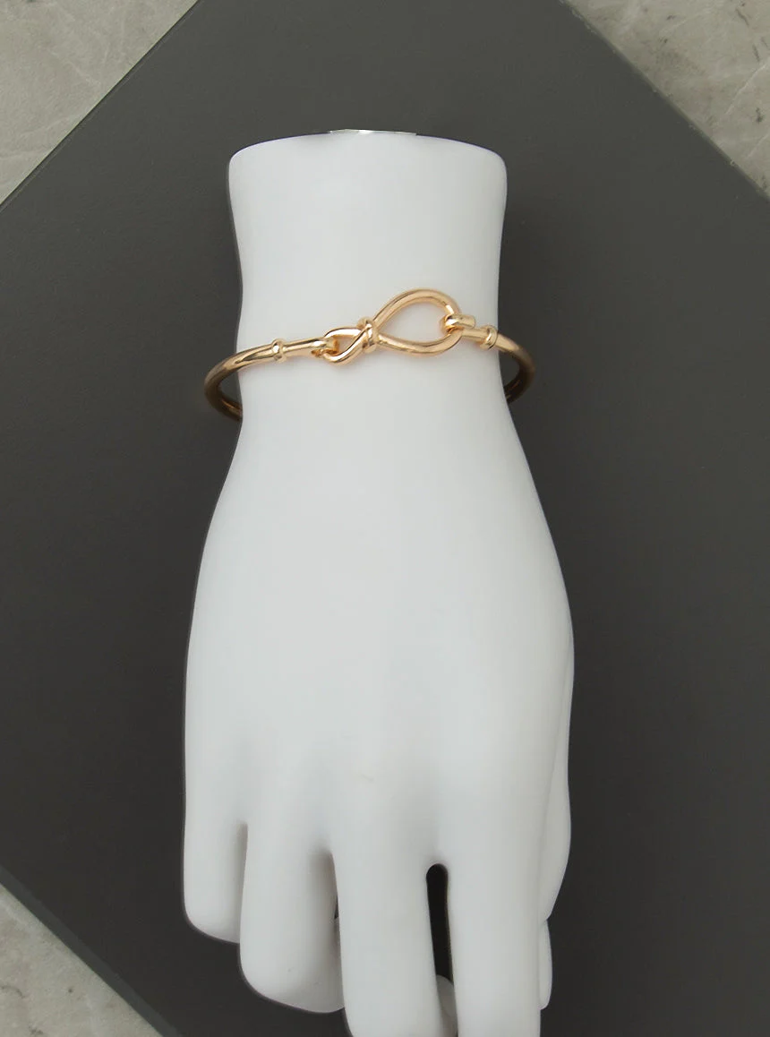 Bracelet avec symbole infinité | or ou argent - Image 2