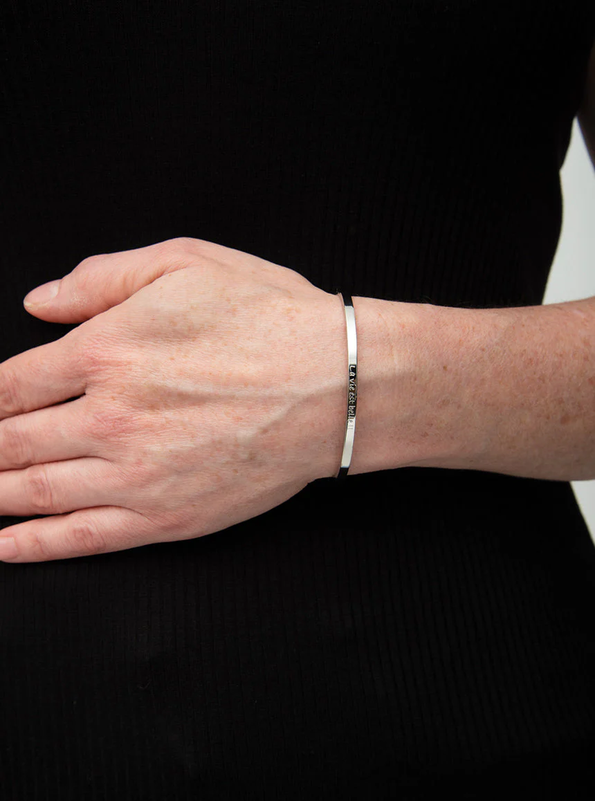 Bracelet "la vie est belle"