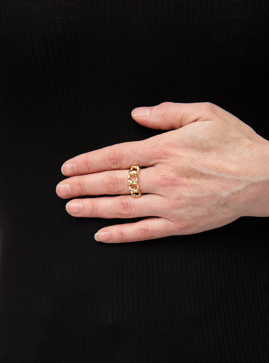Bague maille de chaîne - Image 2
