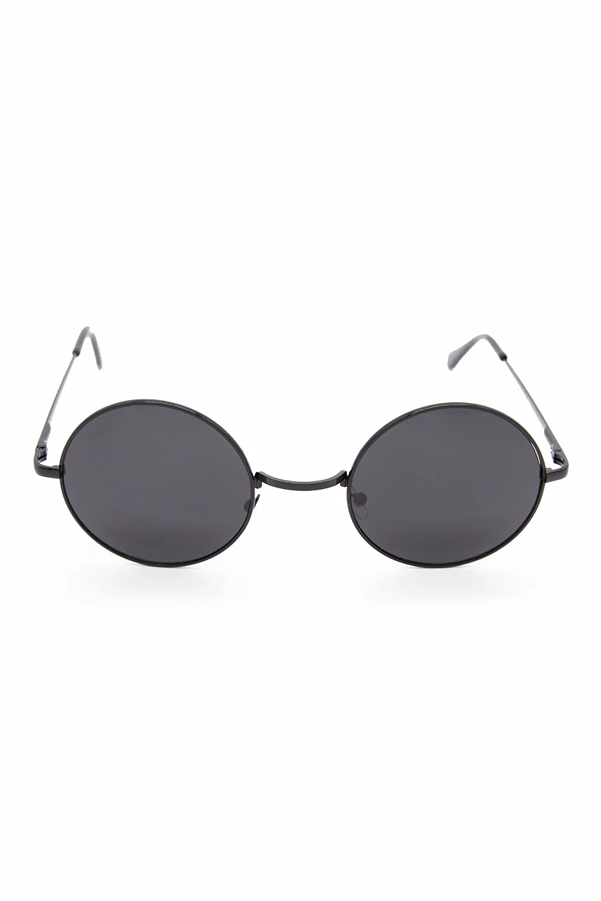 Lunettes de soleil rondes