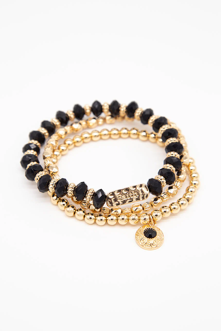 Le trio de bracelets « faith » - Image 2