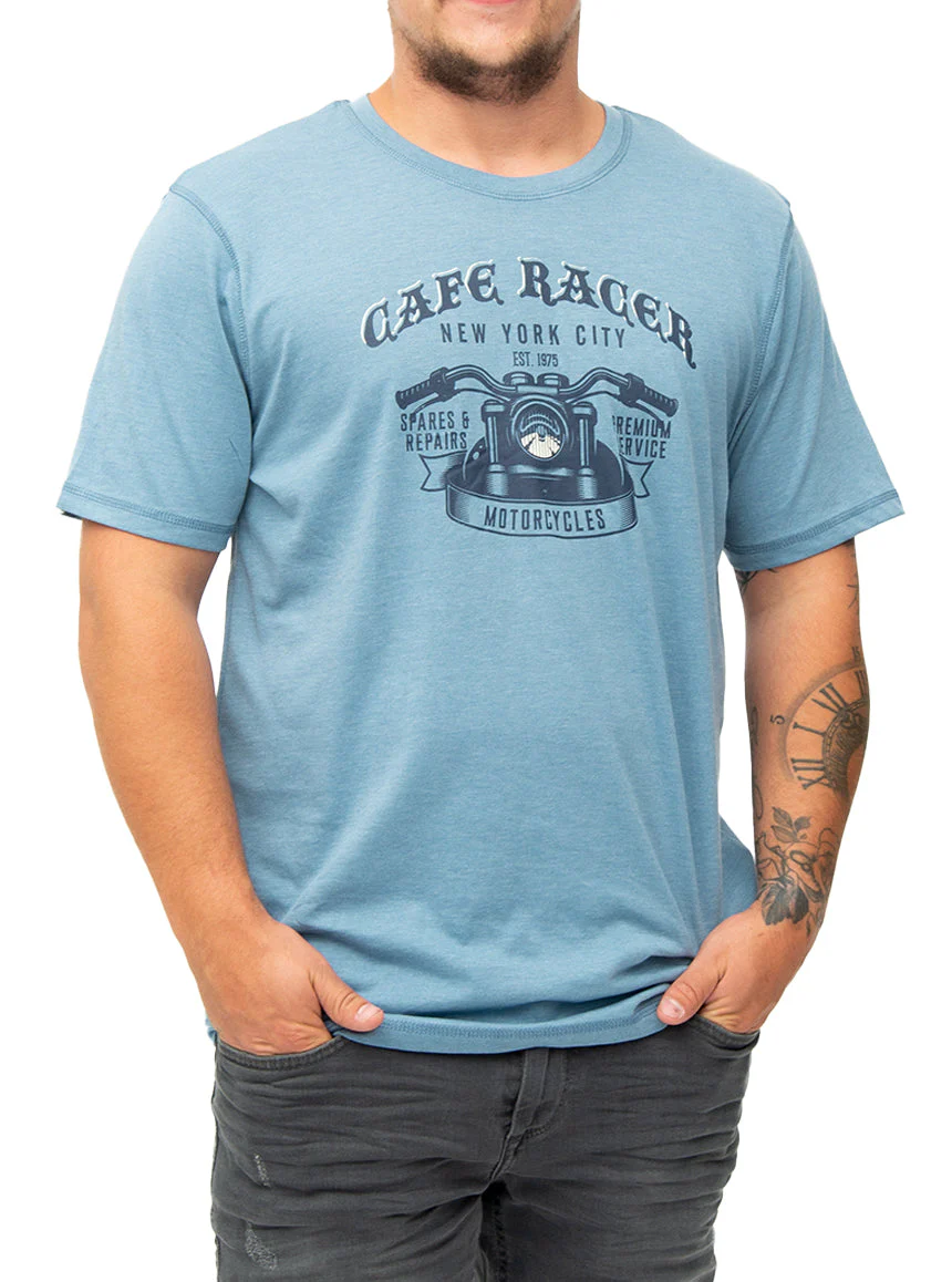 T-shirt imprimé moto | Pentagone