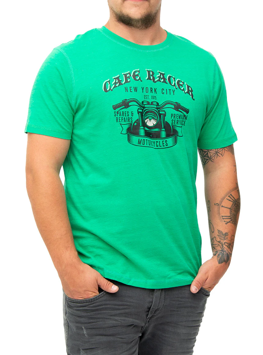 T-shirt imprimé moto | Pentagone - Image 3