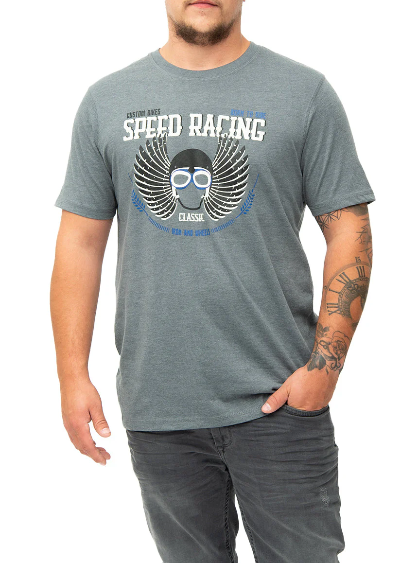 T-shirt imprimé "Speed Racing" | Pentagone - Image 2