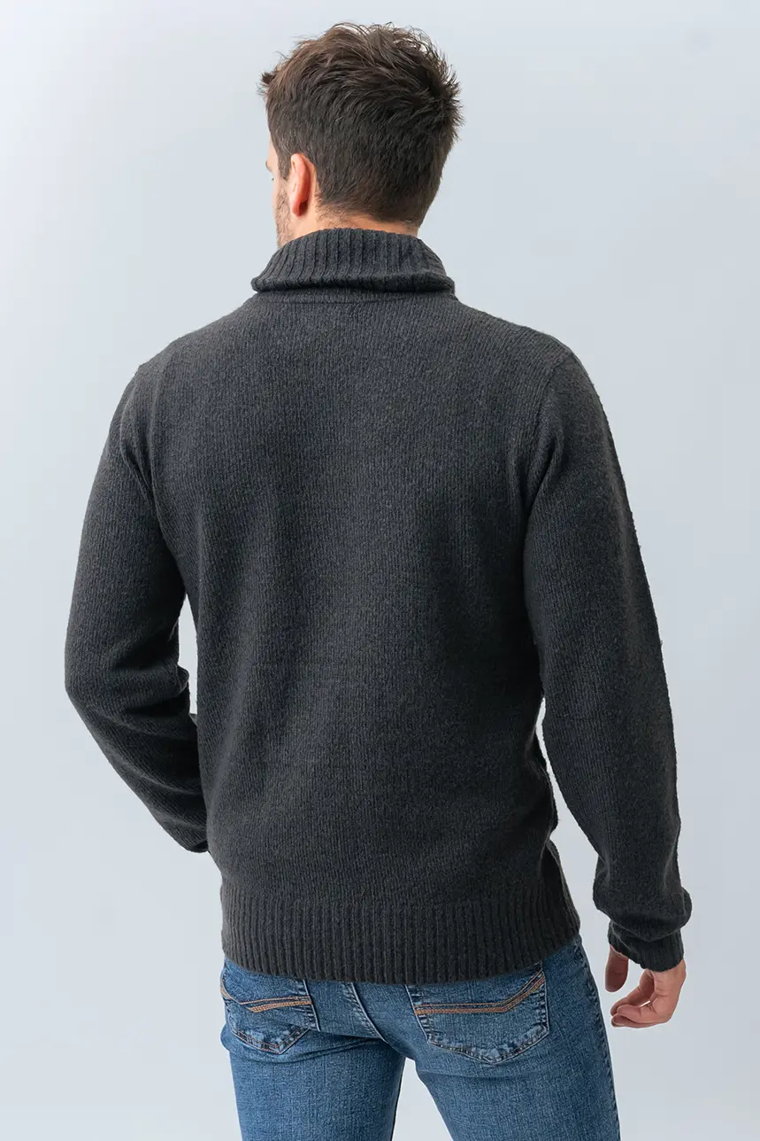 Le chandail chiné tricot texturé - Image 8