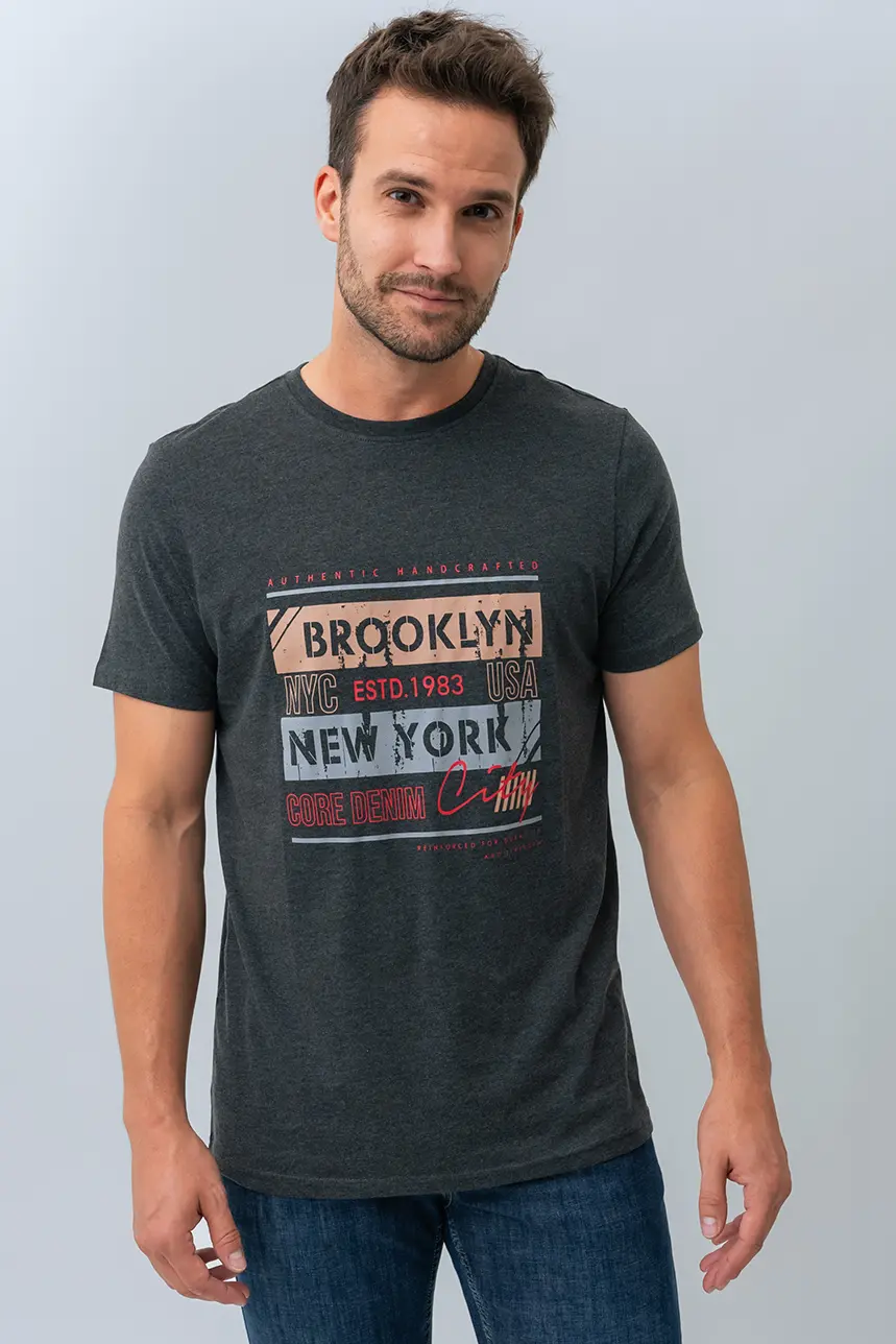 Le t-shirt imprimé « Brooklyn NY »