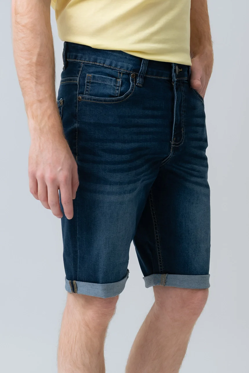 Le bermuda en denim bordure roulée - Image 6
