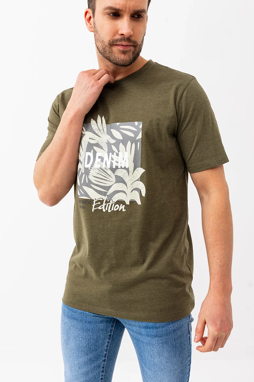 Le t-shirt imprimé Denim Edition - Image 2