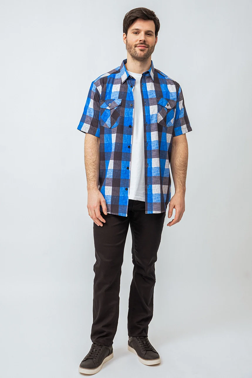 La chemise imprimée à carreaux - Image 11