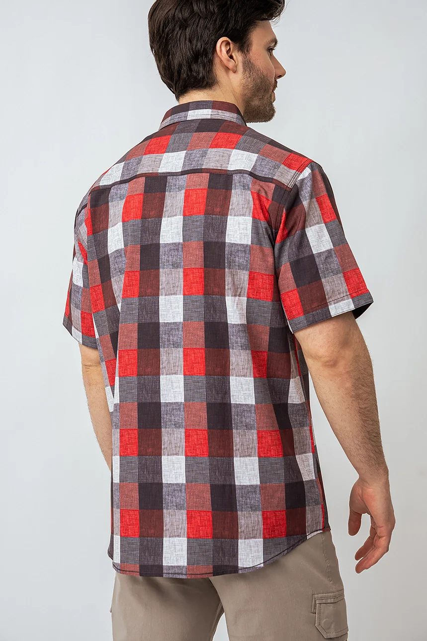 La chemise imprimée à carreaux - Image 4