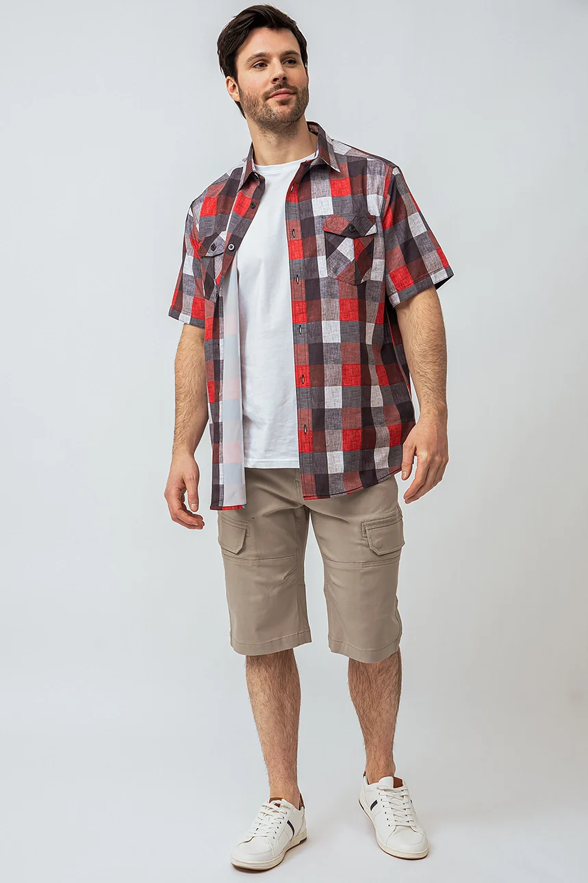 La chemise imprimée à carreaux - Image 5