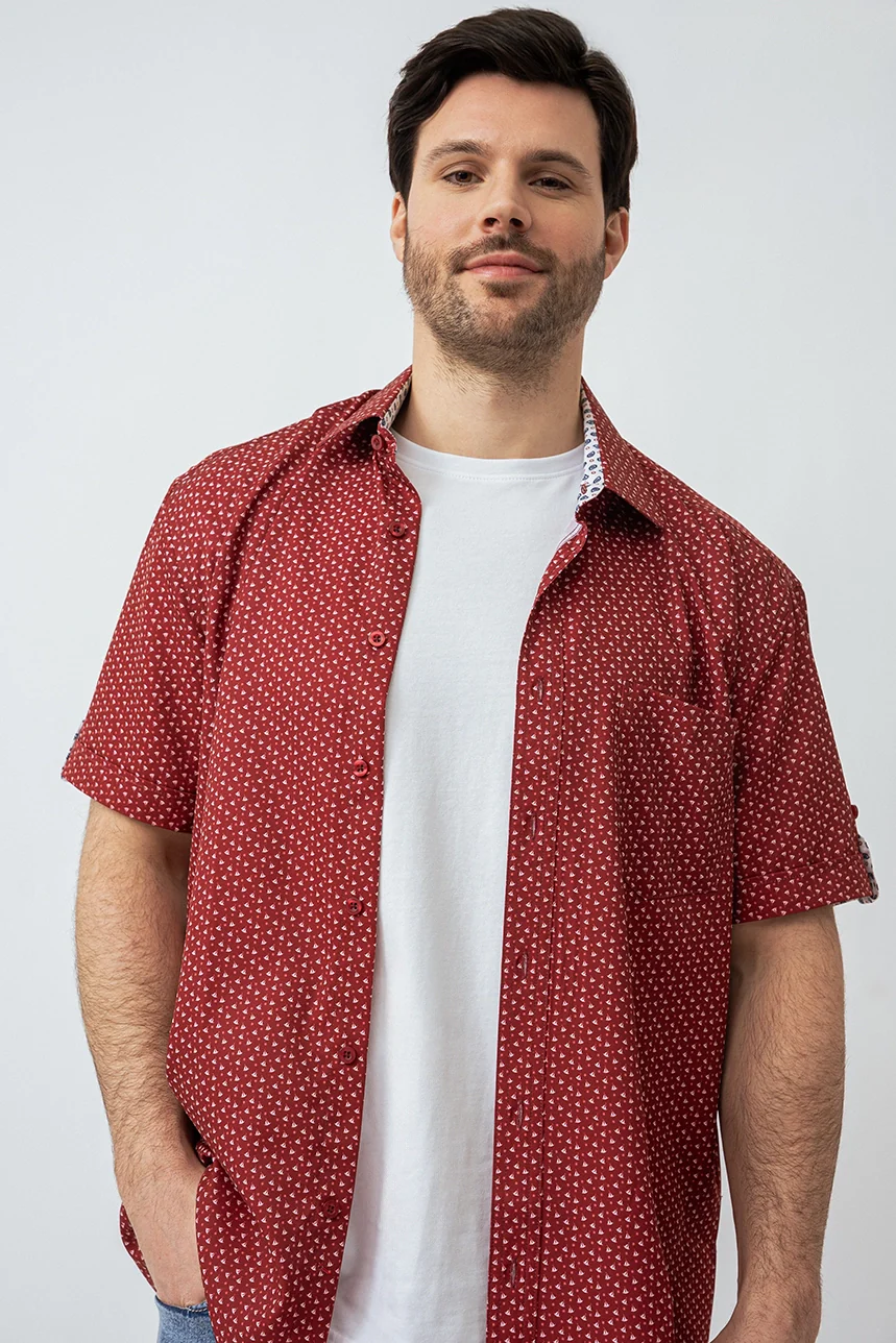 La chemise imprimée bateaux - Image 2