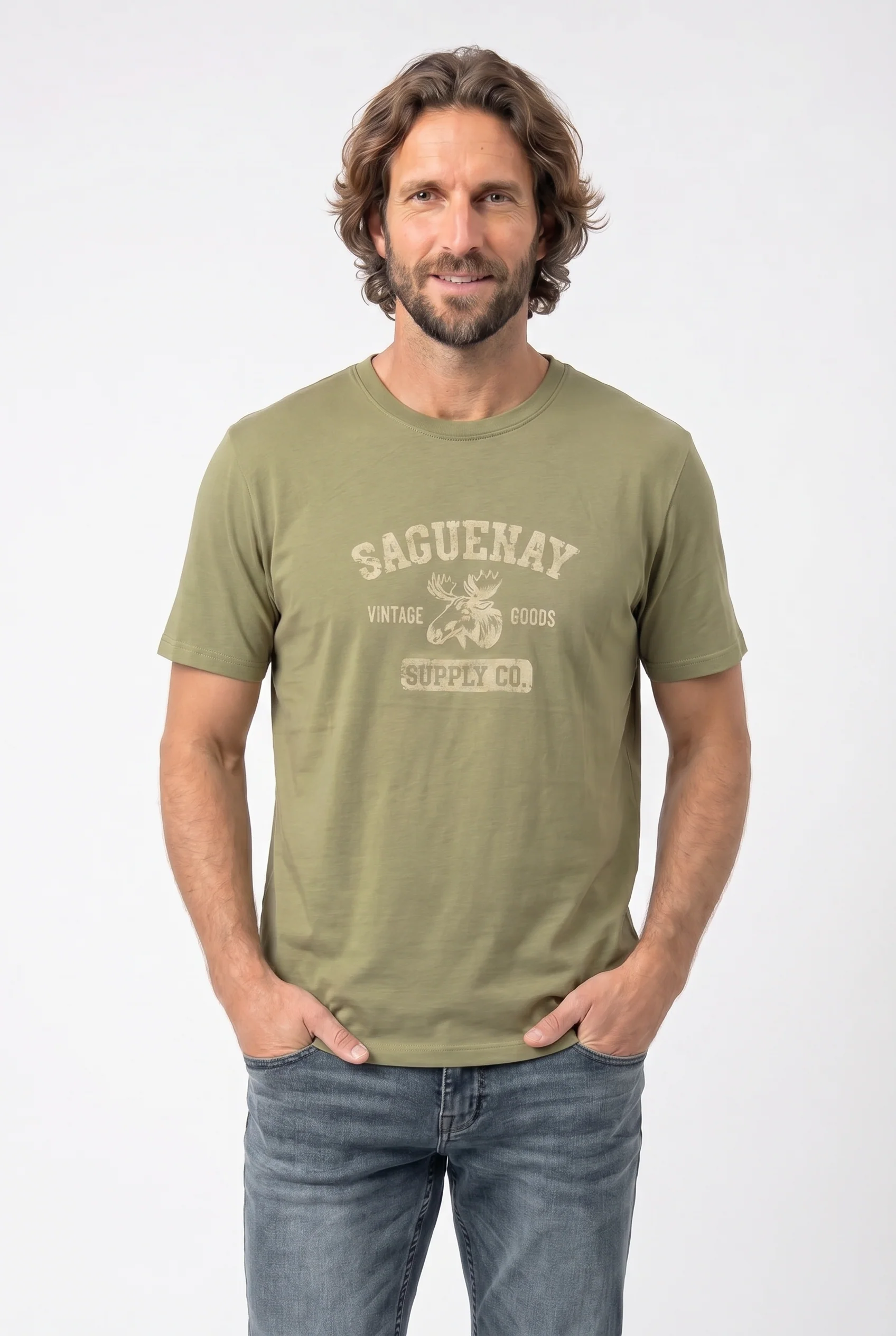 T-shirt imprimé les régions - Image 3